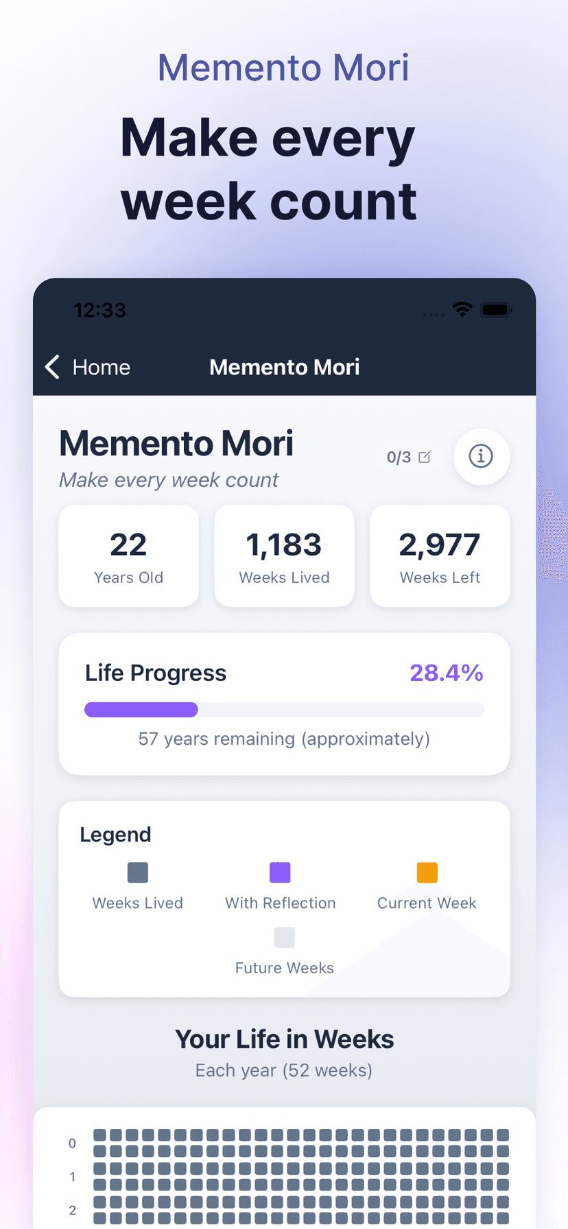 Memento Mori Calendar StoicZone Memento Mori Calendar StoicZone